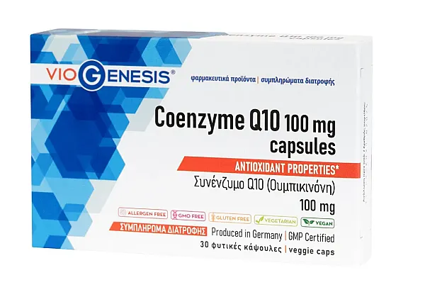 VioGenesis Coenzyme Q10 Capsules 100 mg 30 caps